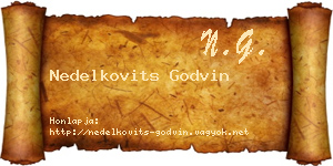Nedelkovits Godvin névjegykártya